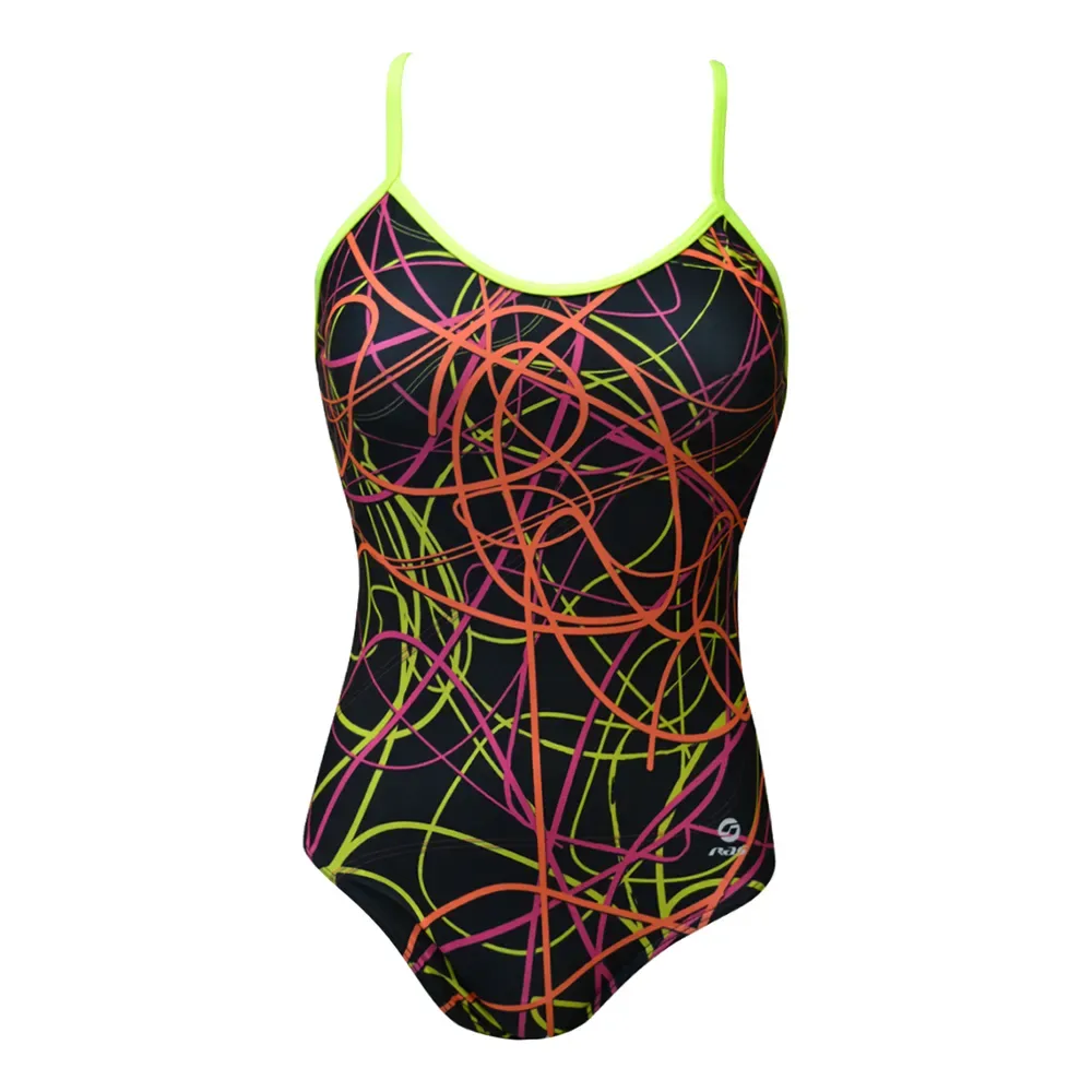 Ras Fluor Swimsuit Black 38 Women - Ras - FashionsVida