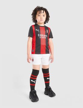 Completo Prima Divisa AC Milan 2026/27 Bambino - Nero, nero nero Bambino taglia 4-5Y