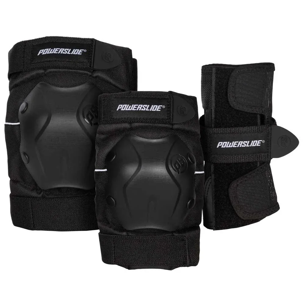Ensemble De Protection Standard Set Black L - Powerslide - FashionsVida