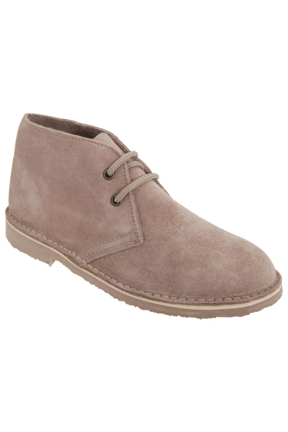Womens Suede Desert Boots - - Size: 3 - Roamers - FashionsVida