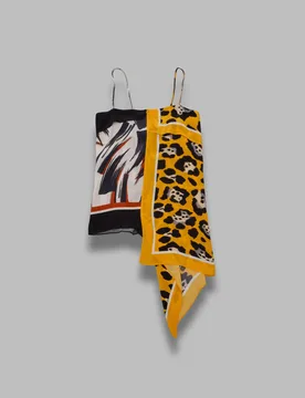 Josette two print slip top - Essentiel Antwerp - FashionsVida