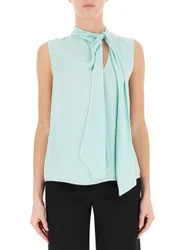 Blusa smanicata ACQUAMARINA 46