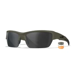 Schutzbrille Valor - Matt Schwarz / Grau / Klar Matt Schwarz adult