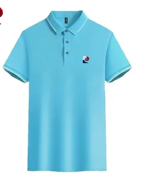 New men's high-quality short sleeved polo shirt, summer fashion, casual, breathable and comfortable T-shirt top - Aliexpress - FashionsVida