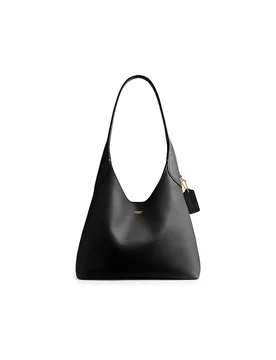 Borsa in pelle - Hobo Bag BROOKLYN 28 nero - Coach - FashionsVida