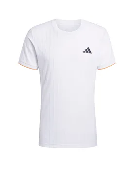 Herren Tennisshirt FreeLift Pro weiss M M - Adidas - FashionsVida