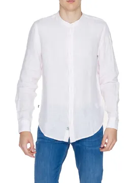 Blauer Herren Hemd Rosa 473983