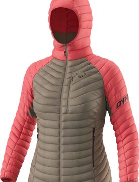 Stepp- Und Daundenjacken für Skitourengehen mit Gänsedaunen Radical Down RDS W Hood Jkt Cabana für Damen Größe S Rosa