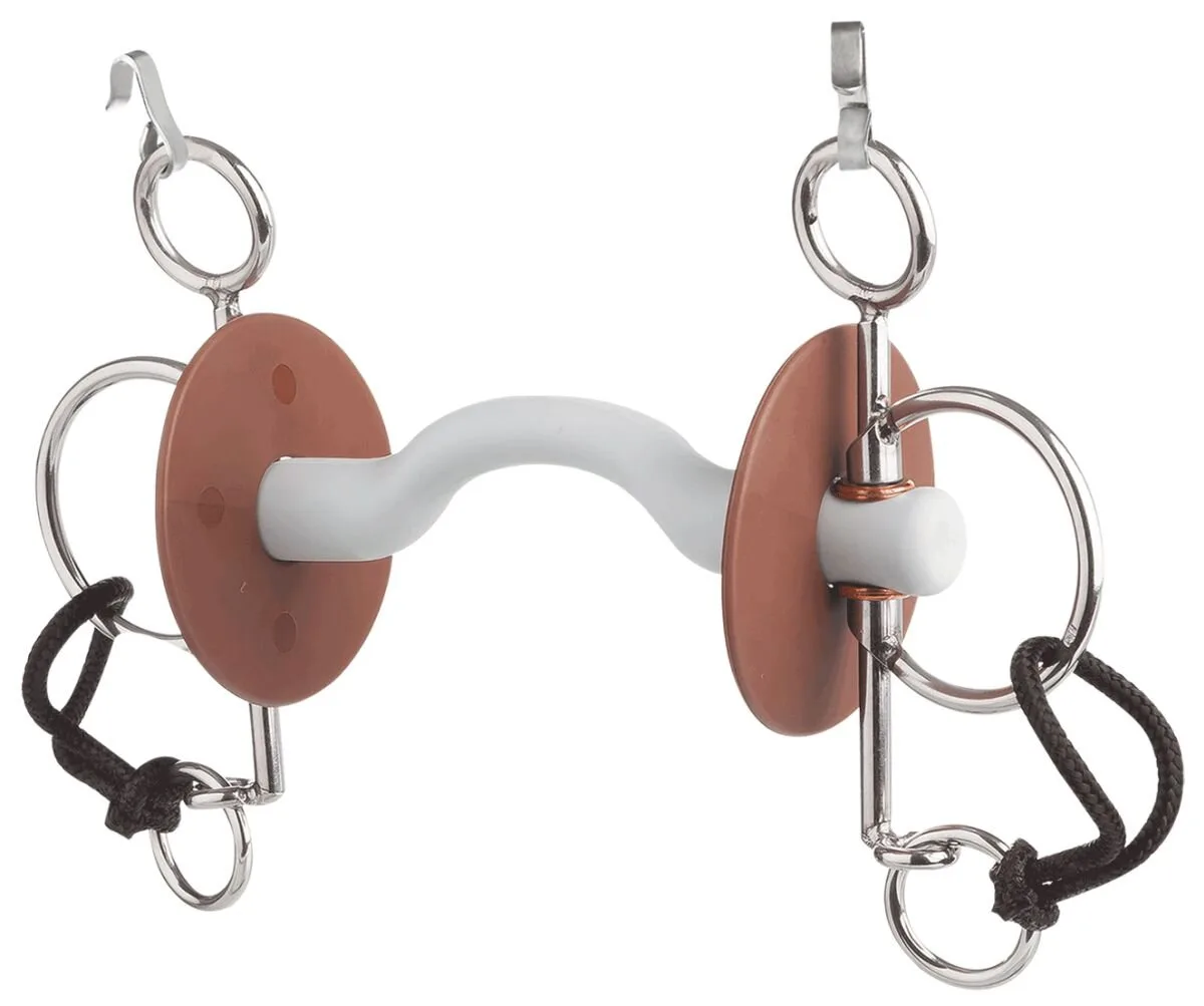 Pelham kurz mit Zungenbogenstange hart 12,0 cm - Beris - FashionsVida