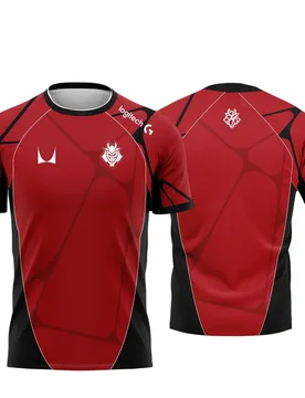 New G2 Jersey E-sports CS2 LOL VALORANT Men's Women's Suitable Breathable Fashion T Shirt Customizable Nickname Tops - Aliexpress - FashionsVida