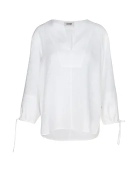Blouse en lin JENA blanc XS - Ecoalf - FashionsVida