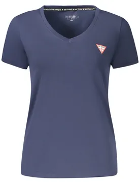 Damen Kurzarm-T-Shirt Blau W2YI45J1314_BLG7P1