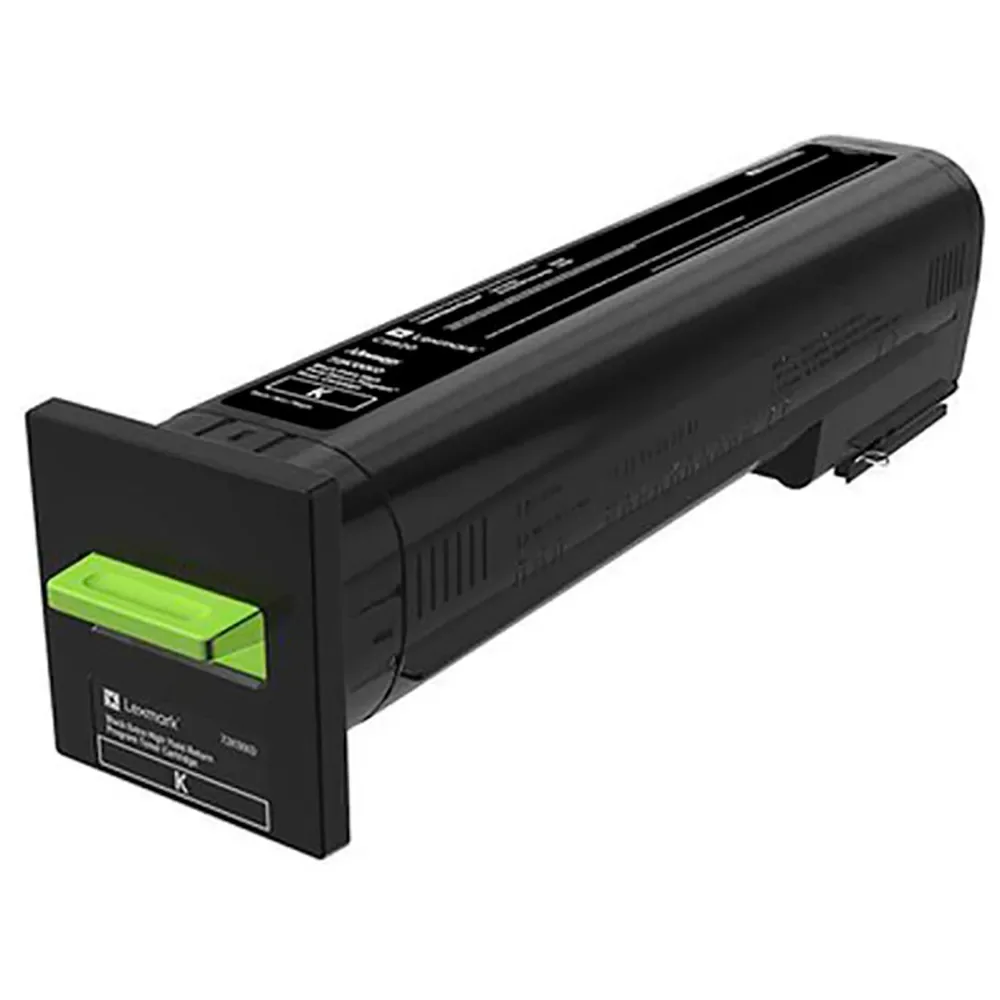 Toner 72k2xke Black One Size unisex - Lexmark - FashionsVida