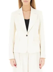 FRACOMINA Blazer monopetto BURRO L