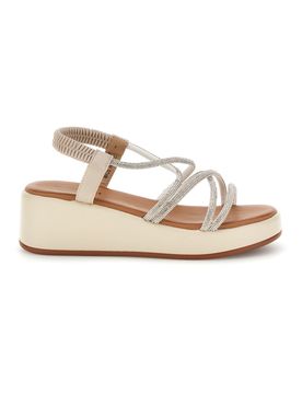 Sandali argento con platform Cafè cost 808814 39