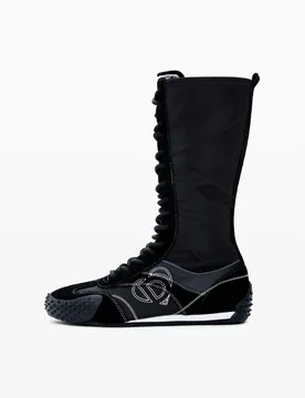 Botte sneaker logo BLACK 38 female - Desigual - FashionsVida
