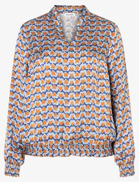 Printed Feminine Blouse female