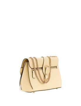 Sac à bandoulière chaîne effet cuir