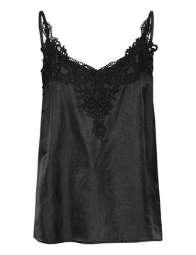 Cream Blusa 'Anna' negro