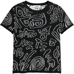 Camiseta de mujer punto estampada