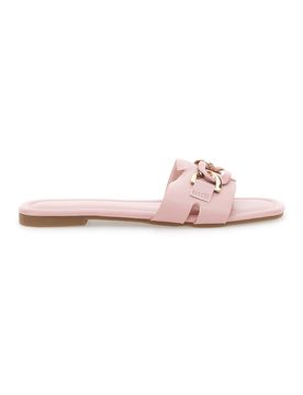 Ciabatte Basse Rosa con Catenella 1068 38