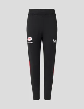 Saracens Women's 25/26 Training Knit Pants - Caviar RHYTHMIC RED/CAVIAR 20 female - Castore - FashionsVida