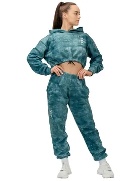 Sweat-shirt Re-fresh Crop 591 Green S - Nebbia - FashionsVida