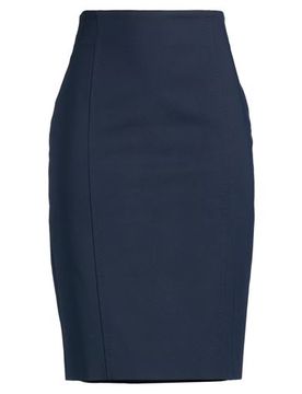 Midi-Rock Damen Nachtblau 38 Damen