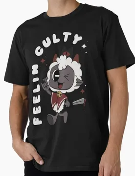 Feelin Culty Cult of the Lamb Themed Horror game Gift T-Shirt for gamer 100% Cotton Short-Sleeve Unisex Tee All Size Tops S–6XL - Aliexpress - FashionsVida