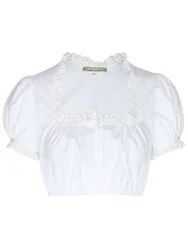 Dirndlbluse DRAUTAL blanco S