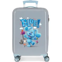 Maleta de cabina infantil Blue´s Clues & you - happy rígida con capacidad de 32L