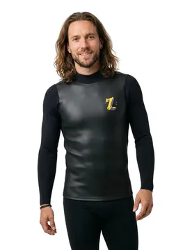 T-shirt Thermique à Manches Longues Asher Pacey 1/2 Mm Black XL