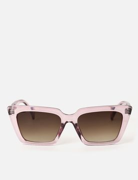 Valeria square sunglasses with plastic frame