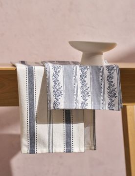 Canovacci da cucina in cotone 2 pack - blu
