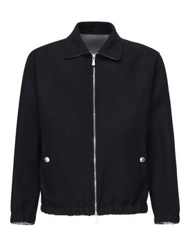 Eleventy Giubbotto bomber in lana