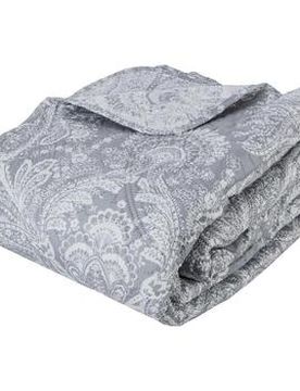 Bettwäsche Ensemble De Literie Marie Motif Cachemire Gris Einheitsgrösse