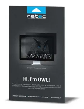 Filtre De Confidentialité Owl 14´´ Clear One Size unisex - Natec - FashionsVida