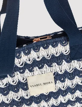 Bolso de playa con textura - Ysabel Mora - FashionsVida
