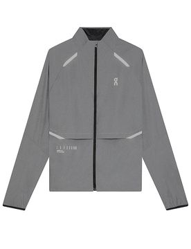 Chaqueta de running para mujer Weather Lumos gris L