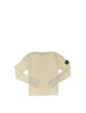 Maglione misto lana BURRO 12