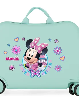 Maleta de cabina infantil para niña Minnie Super Helpers rígida con capacidad de 34L - Disney - FashionsVida