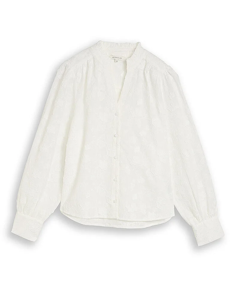 Tom Tailor Blouse blanc 38 - Tom tailor - FashionsVida