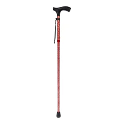 Gehstock "Eleganz", faltbar rot