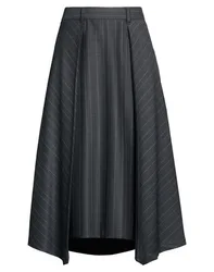 Midi-Rock Damen Braungrau 34,36 Damen