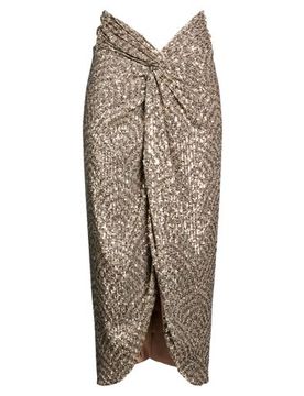 Maxi-Rock Damen Bronze S Damen