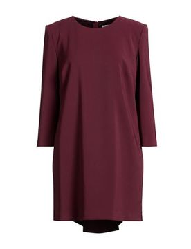 Minivestido Mujer Burdeos 40 Mujer