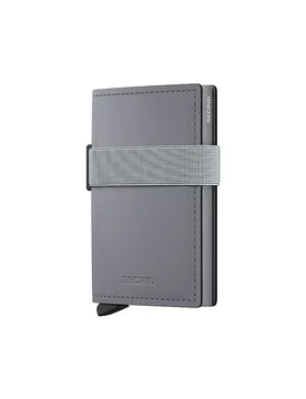 Geldbörse - Bandwallet Matte grey-grey grau damen - SECRID - FashionsVida
