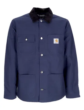 Giacca Workwear Uomo Michigan Coat Blue/black Rigid - CARHARTT WIP - FashionsVida