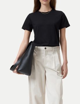 Closed Basic T-Shirt Schwarz XS