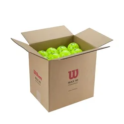 Max 40 Outdoor Case Pickleball Balls Green / 3 Balls